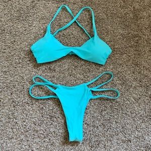 ZAFUL Strappy Bikini Set